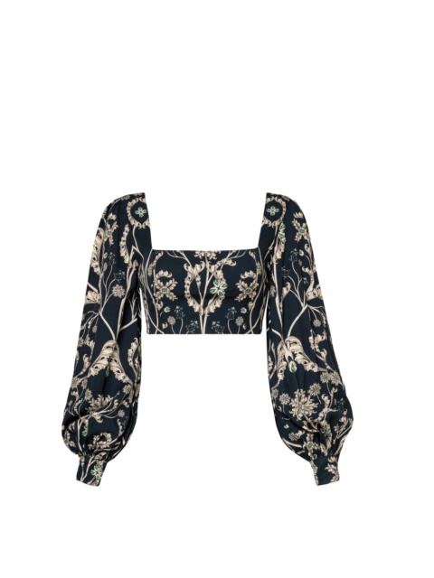 Agua by Agua Bendita Pera Gema Cropped Top