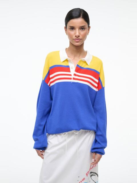 STAUD STAUD SAIL TOP ROYAL MULTI STRIPE