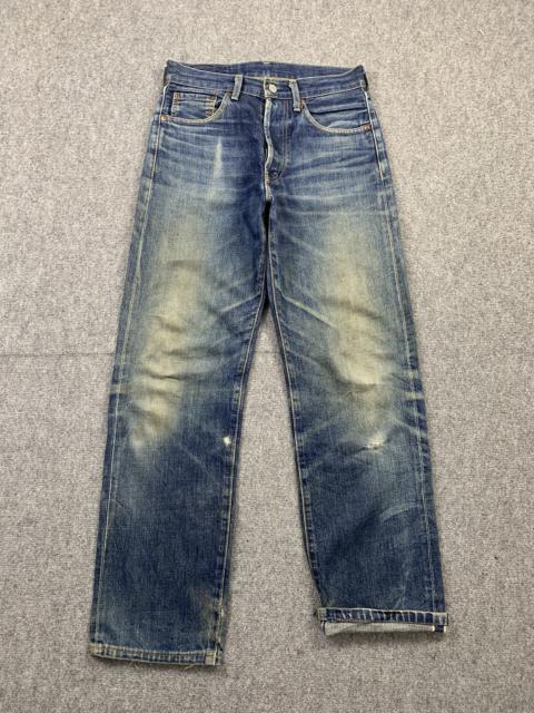 Other Designers Vintage - Vintage Distressed 90s Levis 503B Big E Selvedge Jeans