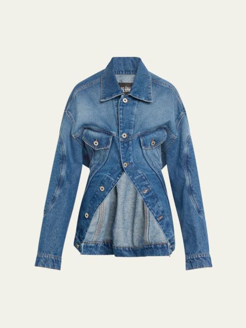 Laced Denim Jacket