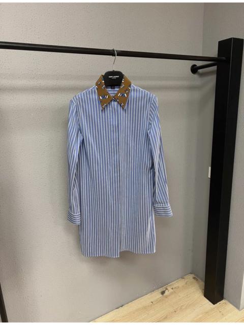 Louis Vuitton Louis Vuitton striped shirt dress