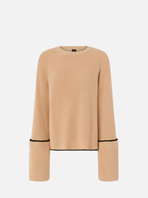 PINKO LOOSE CREW-NECK SWEATER