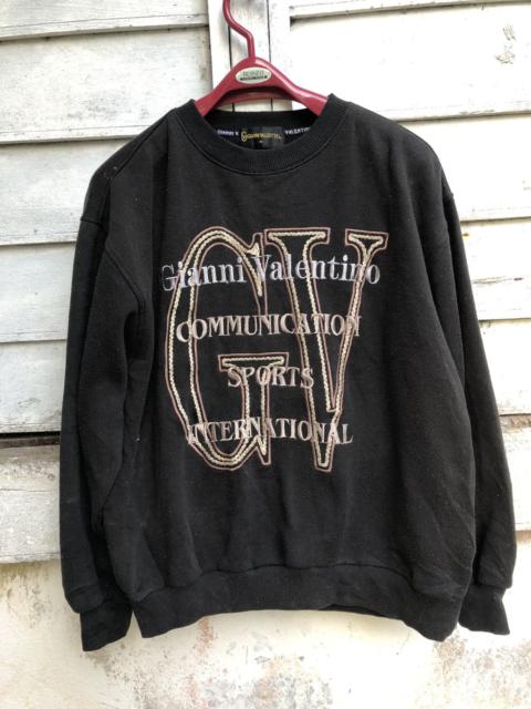 Other Designers Vintage Gianni Valentino Embroided Sweatshirt