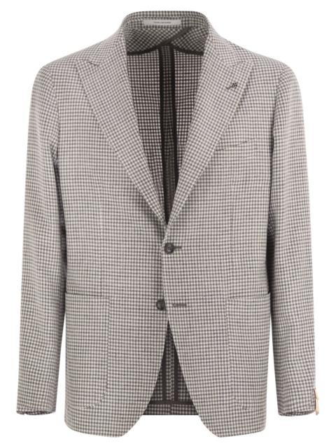 Other Designers Tagliatore Men Montecarlo - Linen And Cotton Jacket