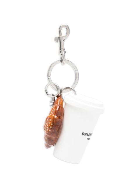 BALENCIAGA Balenciaga Women Coffee Cupe Keyring