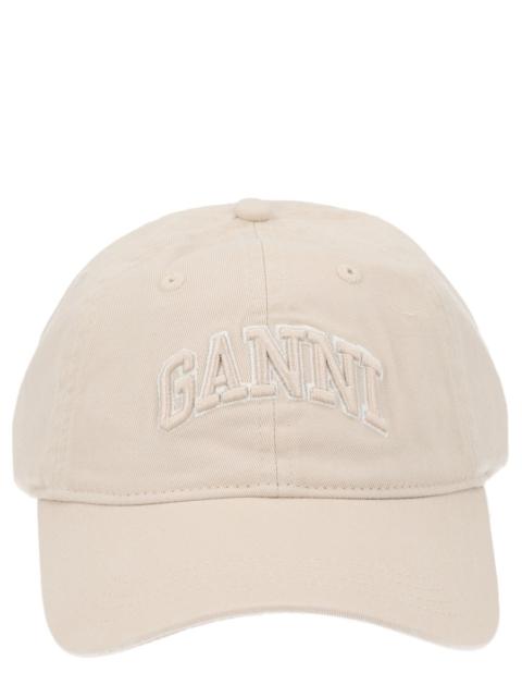 GANNI Ganni Women Baseball Hat With Logo