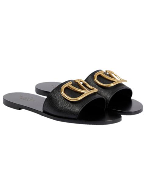 Valentino VLogo leather sandal