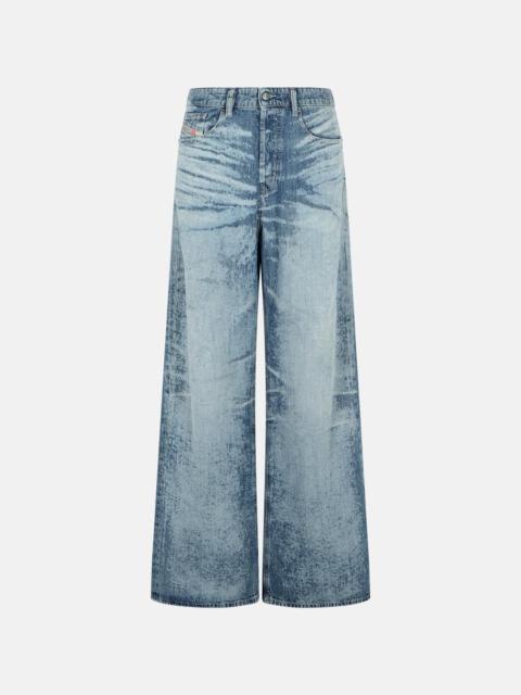 Diesel 'SIRE 1996' LIGHT BLUE COTTON JEANS