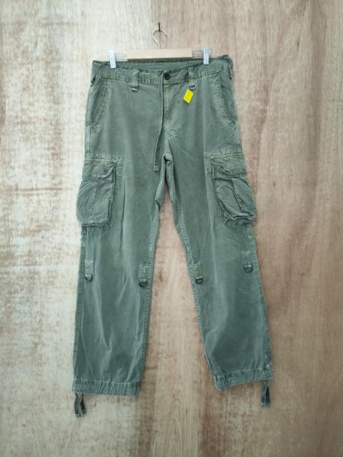 Other Designers Uniqlo - Uniqlo Faded green multipocket tactical cargo pants #46-238