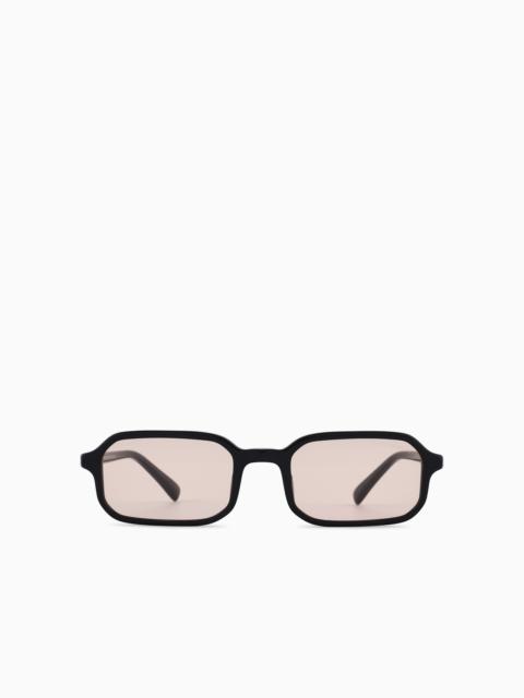 EMPORIO ARMANI MEN’S RECTANGULAR SUNGLASSES