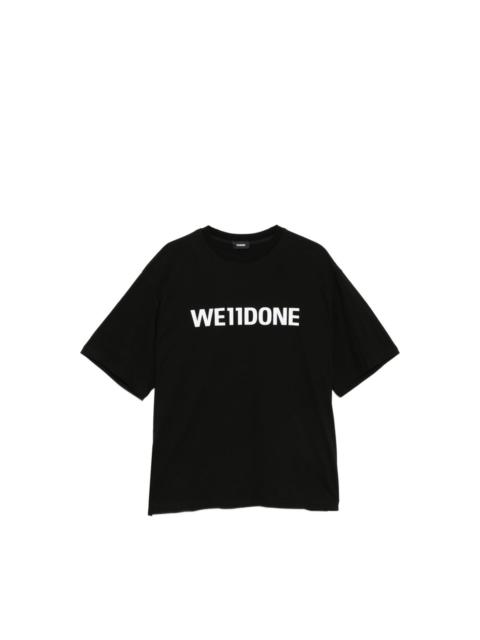 We11done LOGO-PRINT T-SHIRT