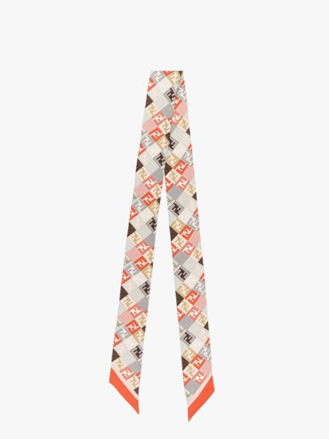 Fendi Double-Face Silk Wrappy
