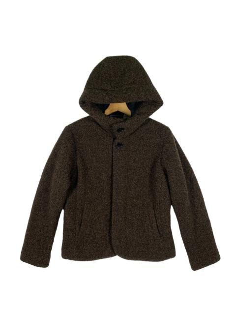 Other Designers Vintage - Vintage Blue Blue Japan Hoodie Jacket S Size Brown Colour