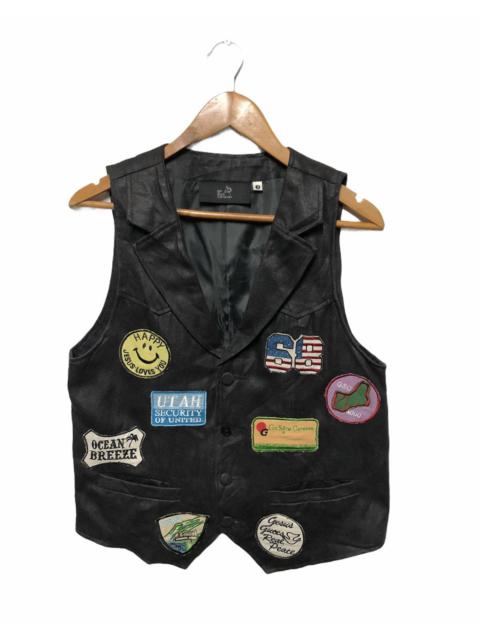 Other Designers ✈️🔥GO SLOW CARAVAN LEATHER VEST🔥✈️