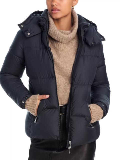Moncler Fourmines Hooded Down Jacket