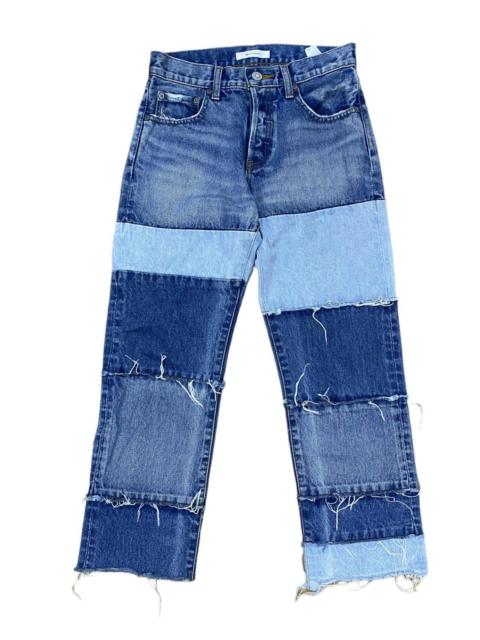 Hysteric Glamour Moussy Hagi Patchwork Jeans