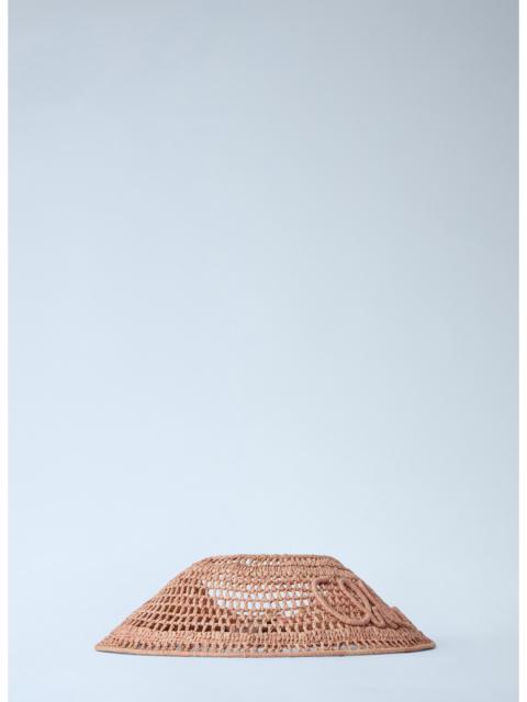 Chloé Chloé Women Raffia Visor Hat