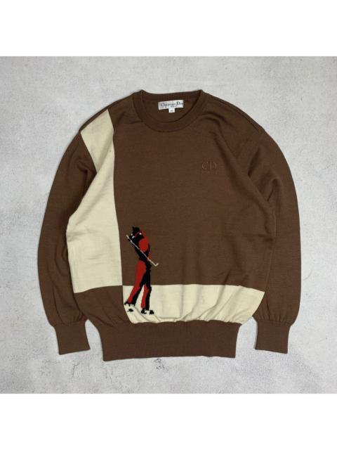 Other Designers Christian Dior Monsieur - Vintage Christian Dior Knit Sweater Jumper