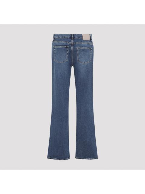 JACQUEMUS Jacquemus Men La Chemise De-Nimes Simon With Embroidered Logo