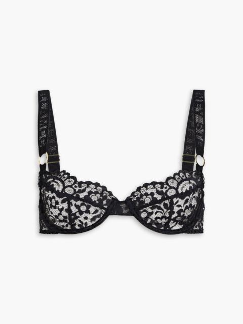 Stella McCartney Stretch-lace balconette bra