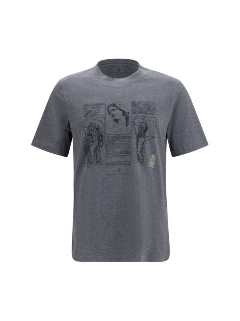 Brunello Cucinelli Brunello Cucinelli Men Cotton Printed T-Shirt