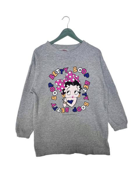 Other Designers Cartoon Network - Vintage Betty Boop Women Sweatshirt