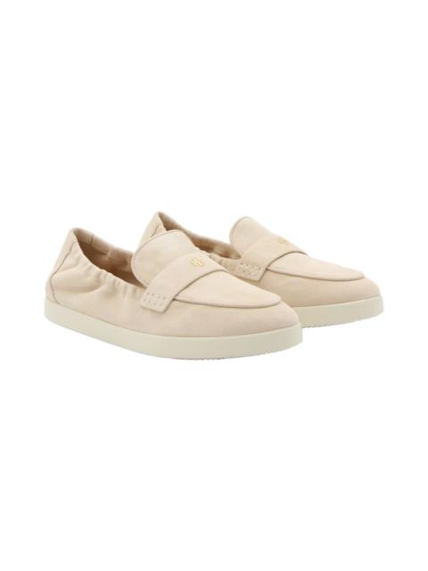 TORY BURCH Sand Leather Loafers