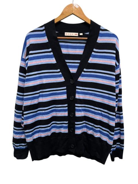Marni x uniqlo cardigan stripes.