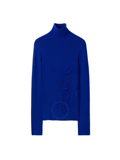 Burberry Equestrian Knight Logo Cashmere Blend Sweater