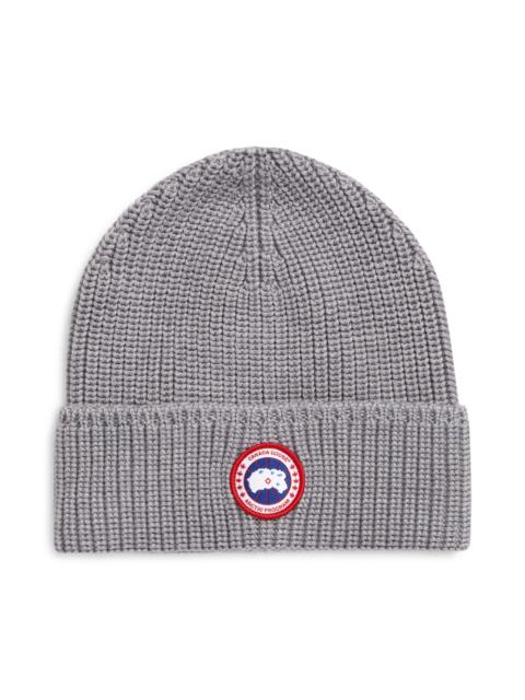 Canada Goose Arctic Disc Ribbed Toque Beanie