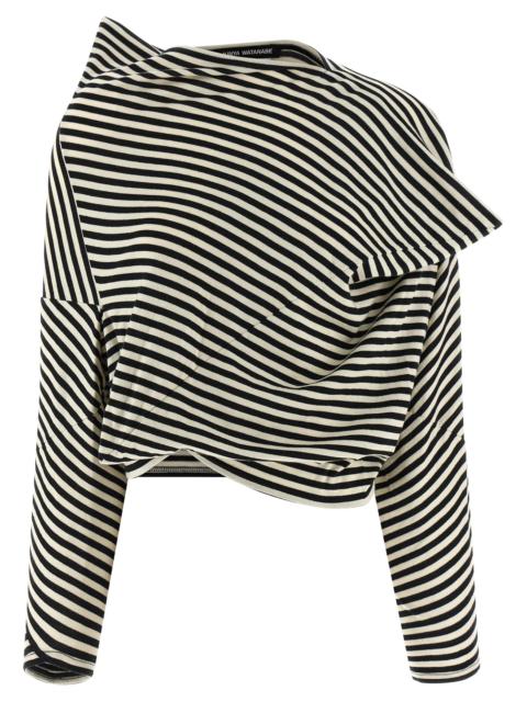 Junya Watanabe Junya Watanabe Women Striped Crop Sweater