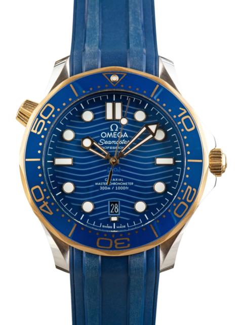 OMEGA Omega Seamaster Steel & Gold Diver 300M Blue Dial