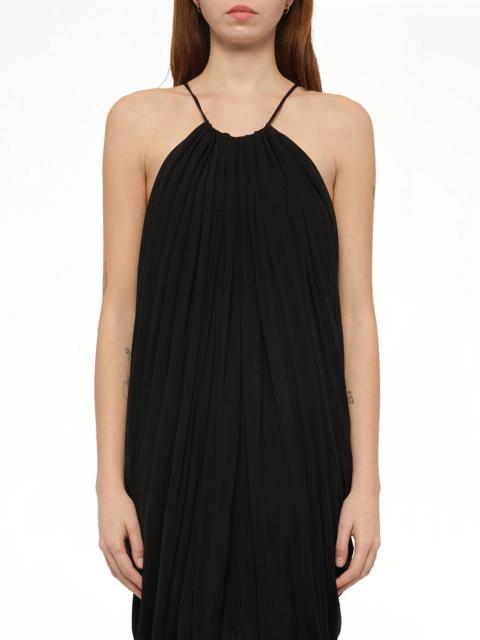 Loewe Draped Dress in Black