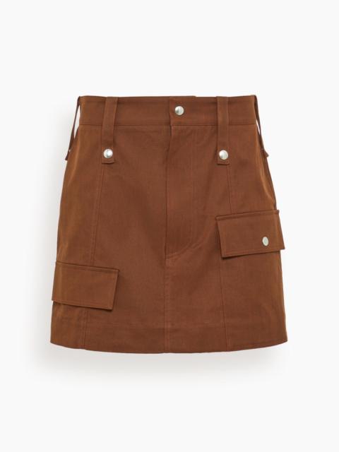 Plan C Skirt in Coffee