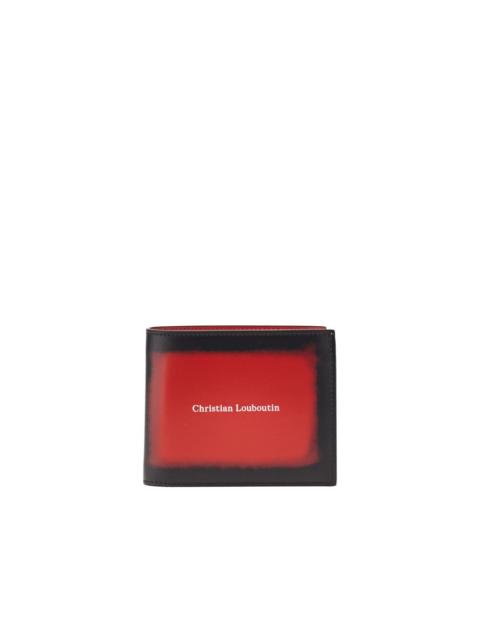 Christian Louboutin Christian Louboutin Canopy Leather Bi-fold Wallet Red