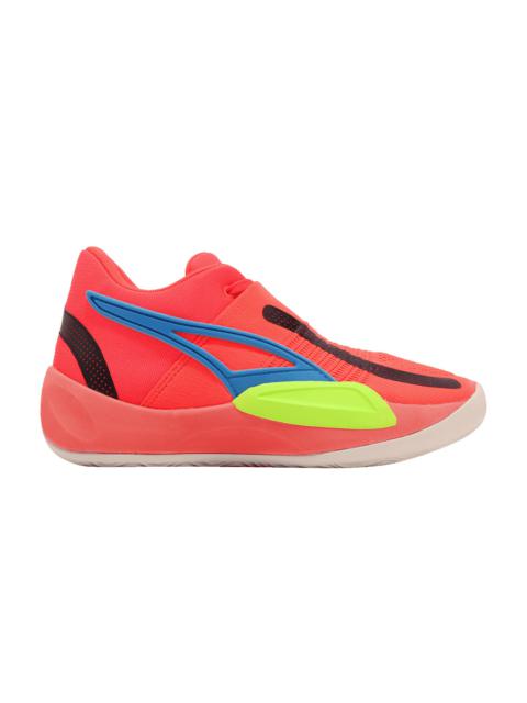 PUMA Rise Nitro 'Fiery Coral Lime Squeeze'