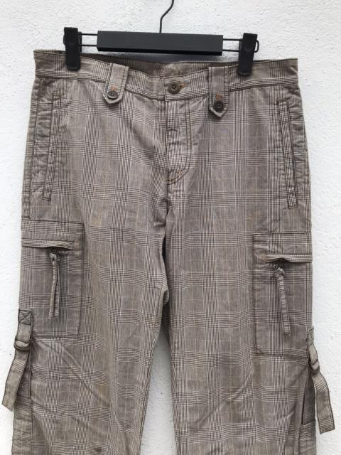 Other Designers Designer - Hiromichi Nakano Cargo Plaid Pants
