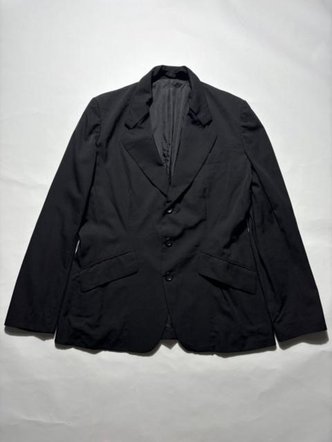 Other Designers Y's - Y’S YOHJI YAMAMOTO DETACHABLE COLLAR BLAZER