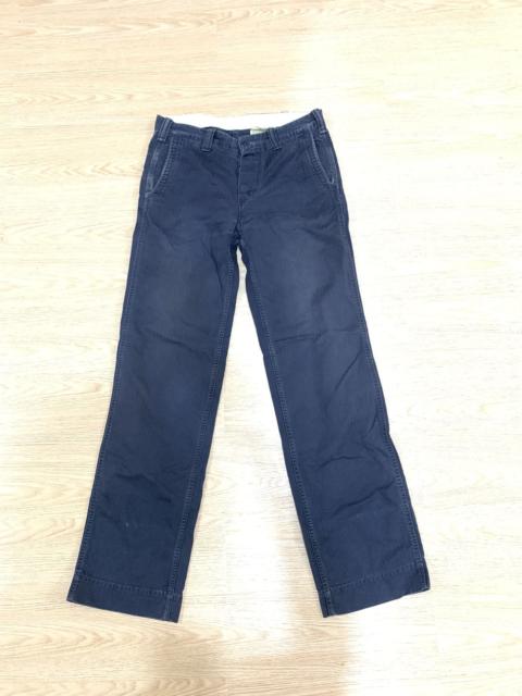 Other Designers OMNIGOD PANTS HERRINGBONE DESIGN CASUAL ARMY