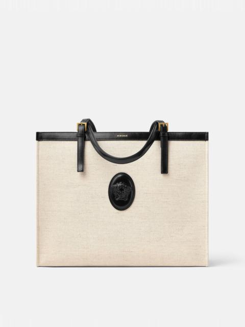 VERSACE Rivière Large Canvas Tote