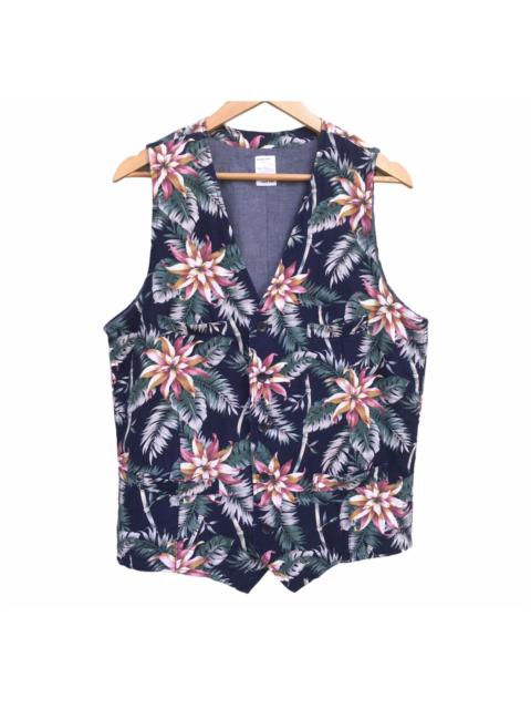 Other Designers Tracey Vest - Japanese Floral Vest