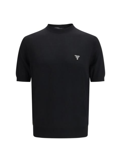 Prada Prada Men Virgin Wool T-Shirt