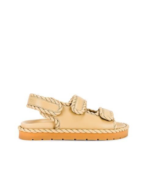 Bottega Veneta Jack Slingback Flat Sandal