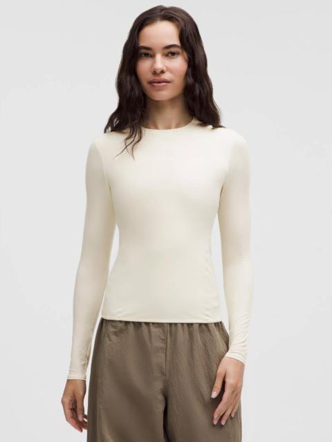 lululemon Wundermost Ultra-Soft Nulu Crewneck Long-Sleeve Shirt
