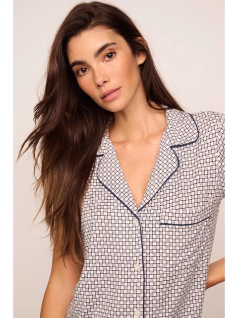 eberjey Gisele Printed TENCEL™ Modal Shortie Short PJ Set