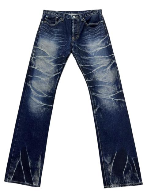 Other Designers Designer TAKEO KIKUCHI Lightning Clawmark Whisker Slim Fit⚡️