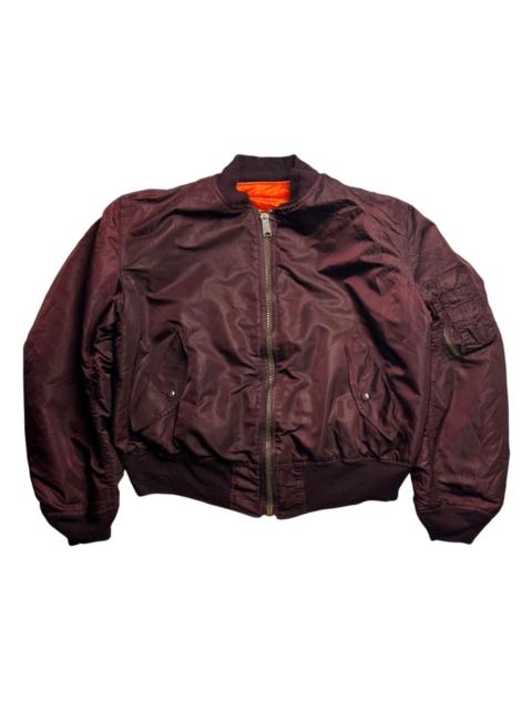 ALPHA INDUSTRIES VINTAGE ALPHA INDUSTRIES MA 1 BOMBER JACKET