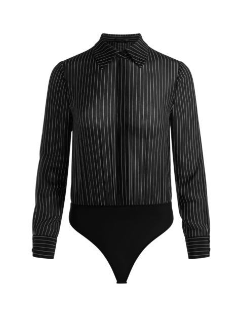 Alice + Olivia WILLA SILK BODYSUIT