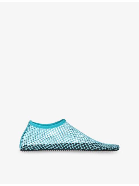 CHRISTOPHER ESBER Mesh Water Mesh Ballet Flats