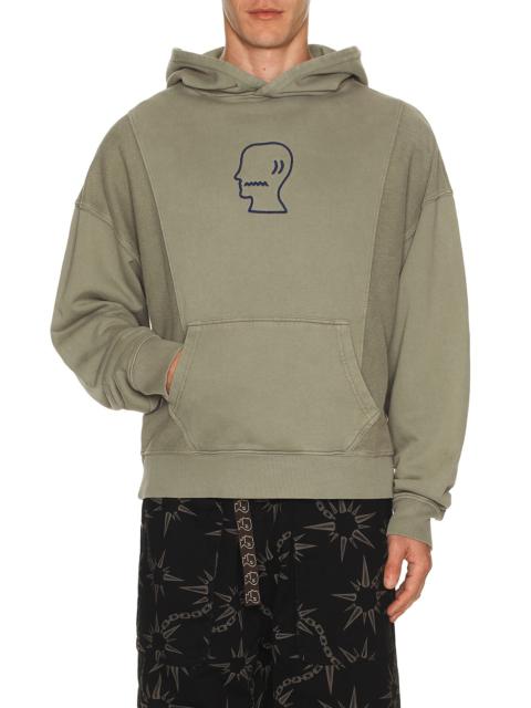 BRAIN DEAD Mendoza Cropped Hoodie